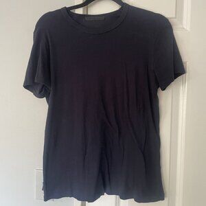 Jenni Kayne Cotton Tee, Size XS, Navy